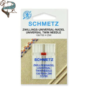 иглы для БШМ Schmetz, двойные стандартные 130/705H ZWI №90/3.0, уп.1 игла