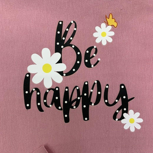 термотрансфер  BE HAPPY