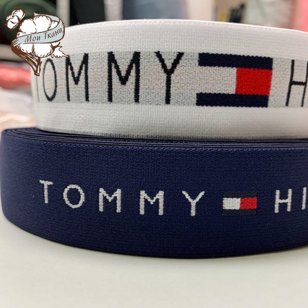 резинка 40 мм, TOMMY HILFIGER, цв. белый