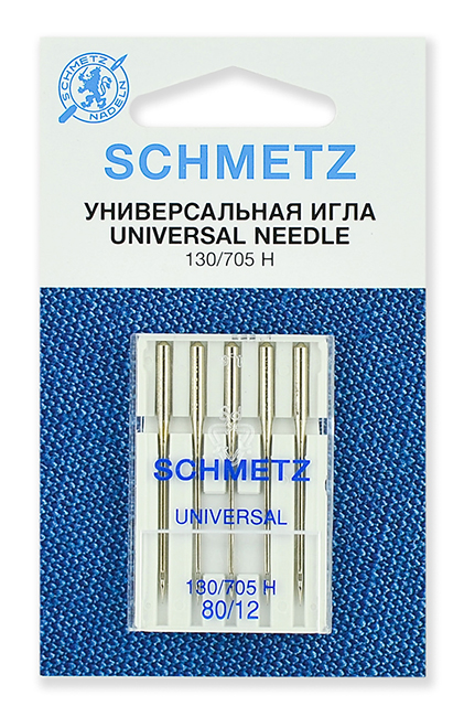 иглы для БШМ стандартные Schmetz 130/705H №80