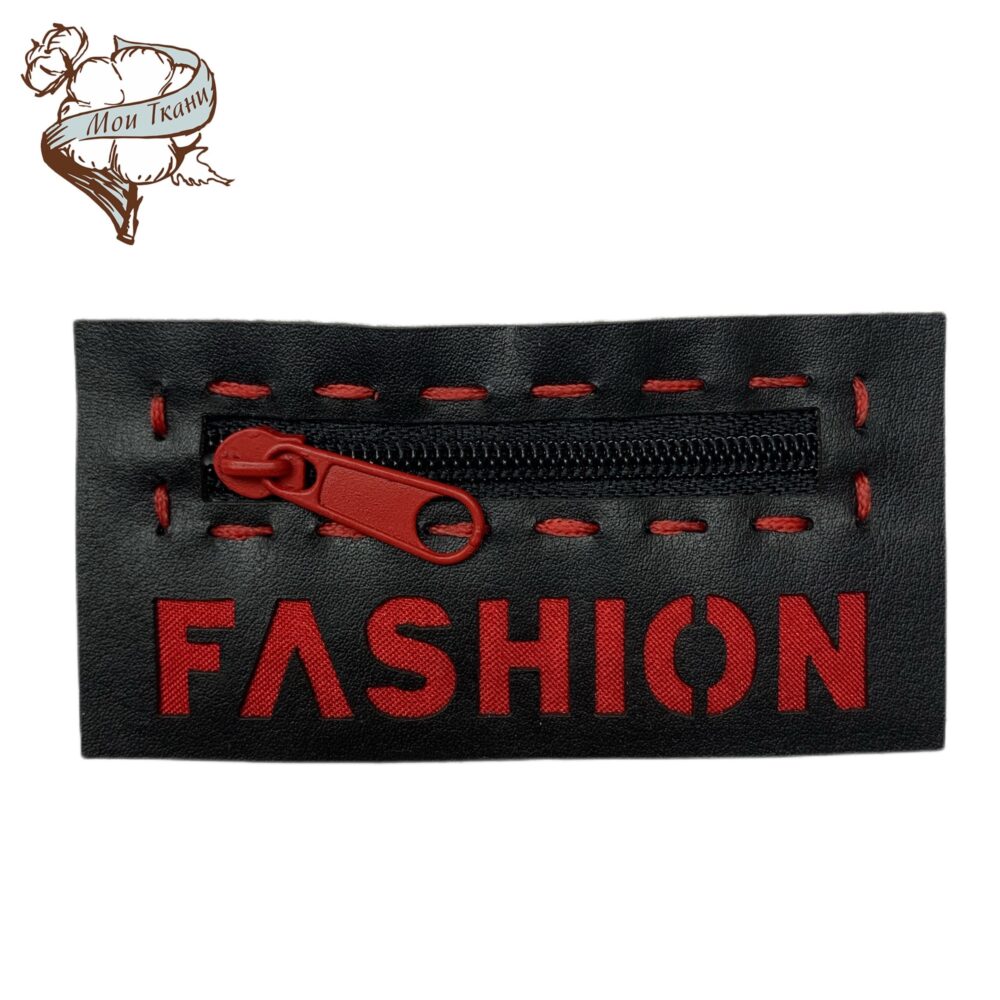 нашивка карман FASHION красный