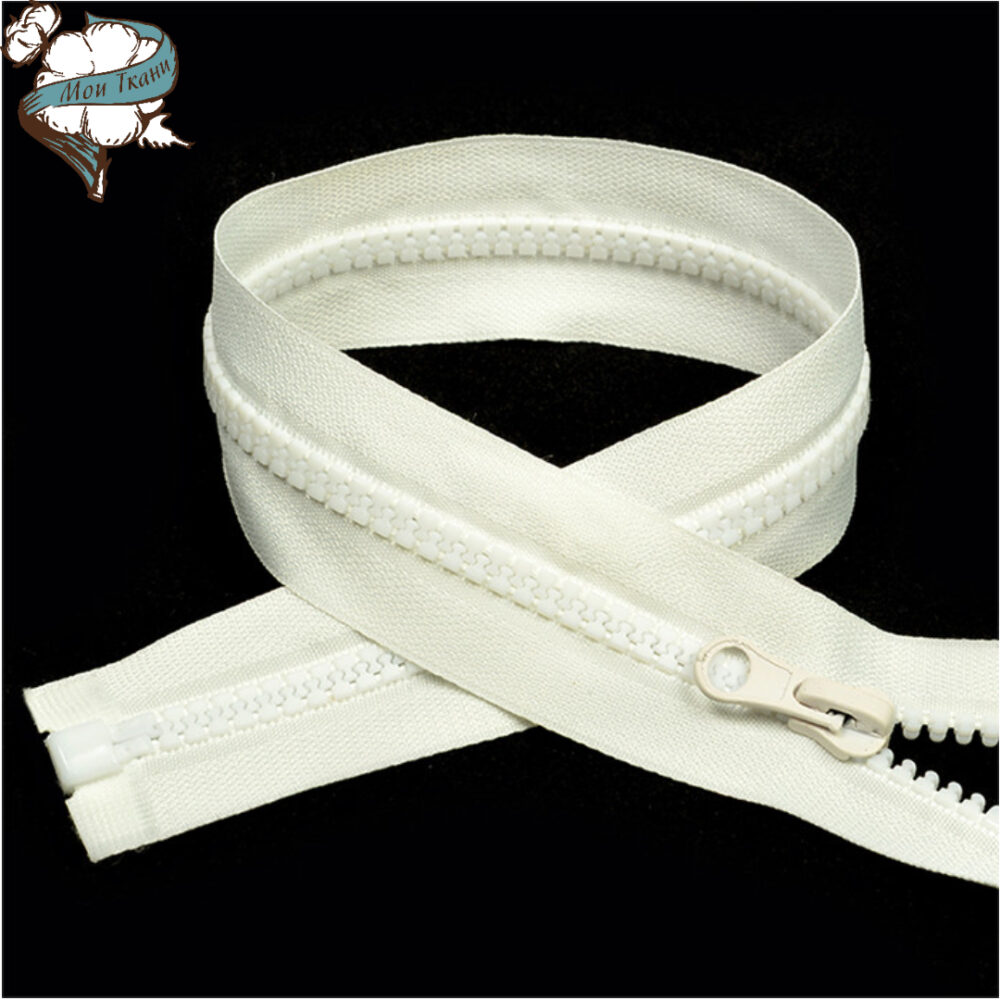 молния MaxZipper трактор №5 1 замок усил звено, 70 см, цв. молочный(F102)