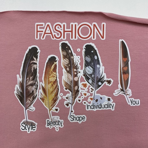 термотрансфер FASHION перья
