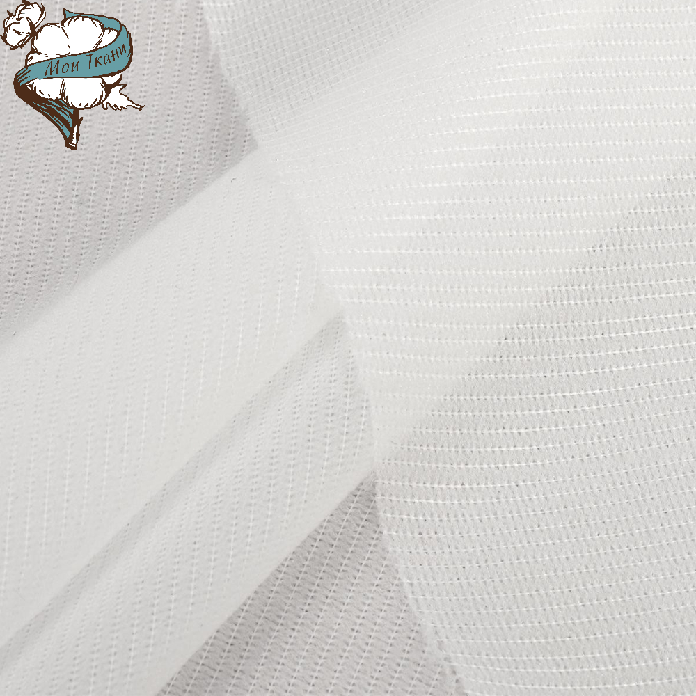 Дублерин IdealTex эластичный 40г/м², 150 см, цв. белый