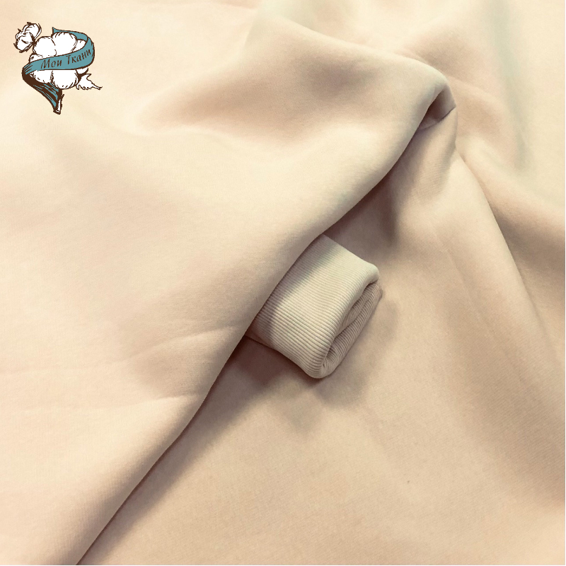 кашкорсе с лайкрой 450-480 гр/м2, цв. крем (10483)