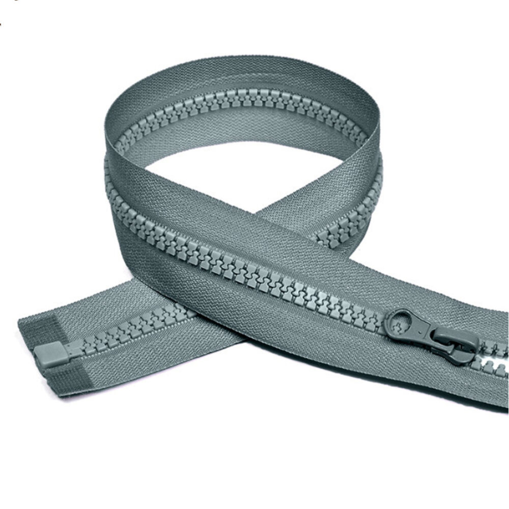 молния MaxZipper трактор №5 1 замок усил звено, 70 см, цв. серый(F316)