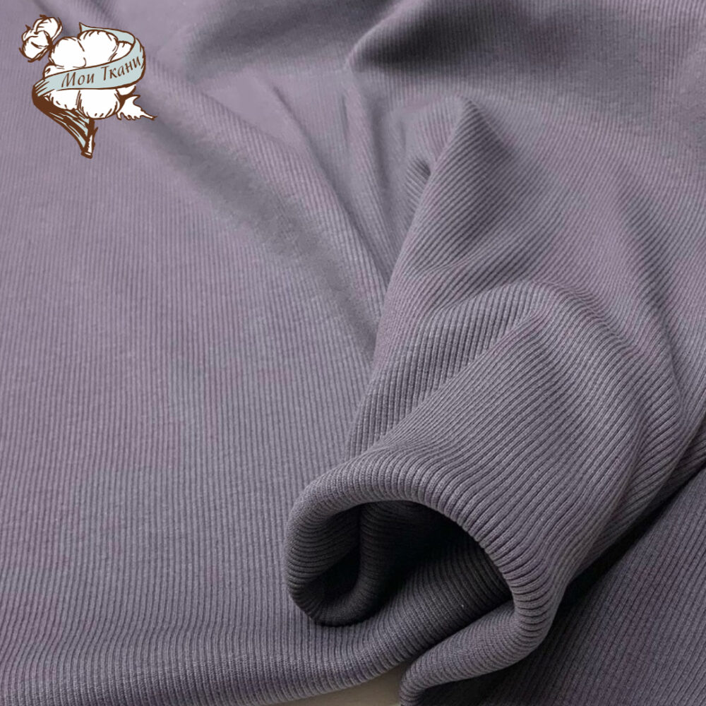 кашкорсе с лайкрой 300-330 г/м2, цв. антрацитовый