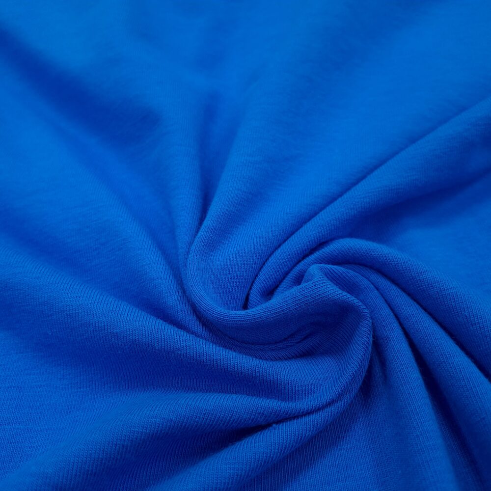 кулирка с лайкрой, цв. кобальт (cobalt blue)