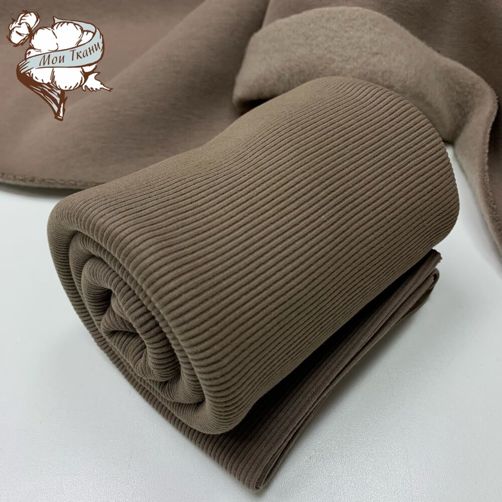 кашкорсе с лайкрой, 440 г/м2, цв. мокрый песок (8354)